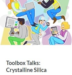 toolboc Chrystalline silica